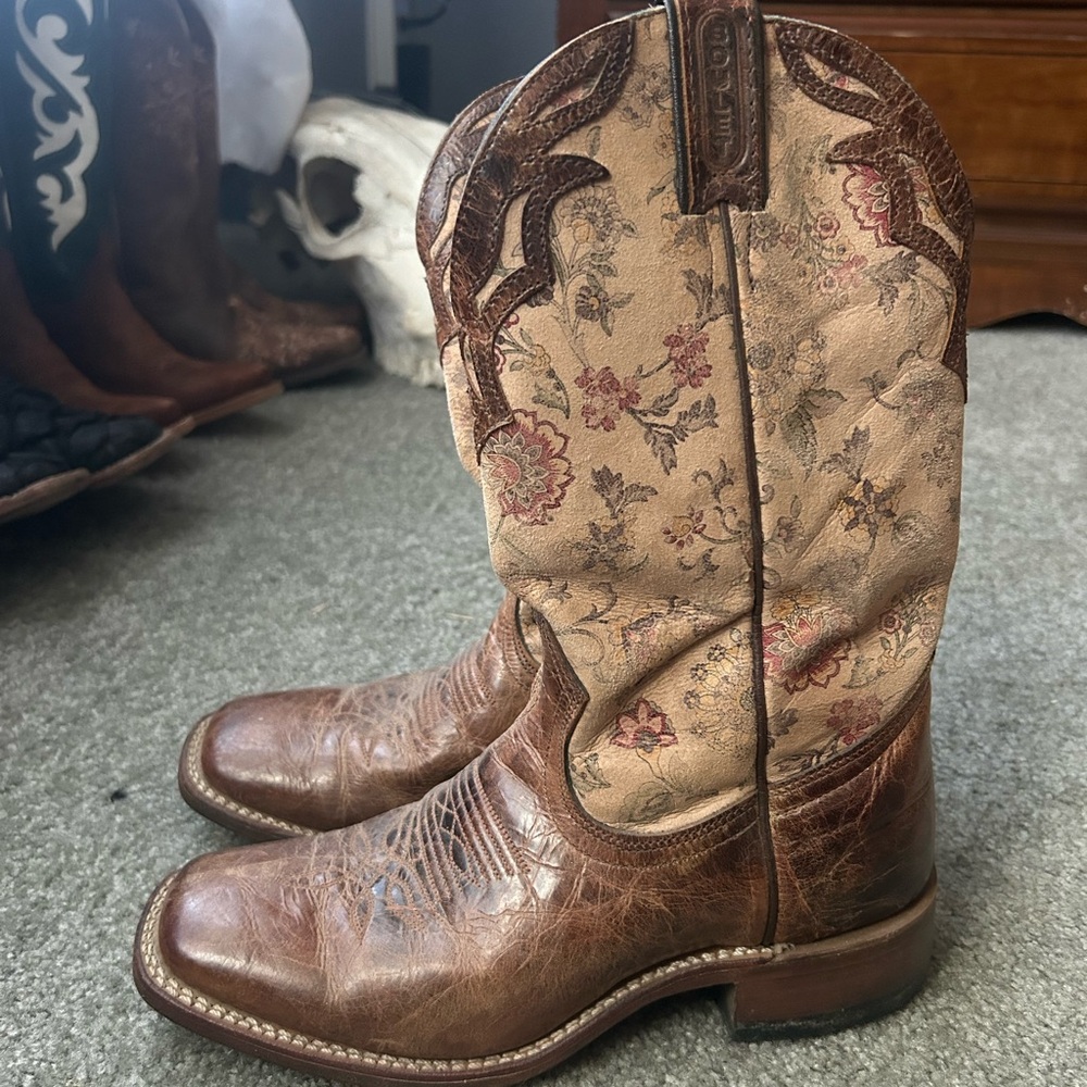 Vintage Boulet Womens Western Boots